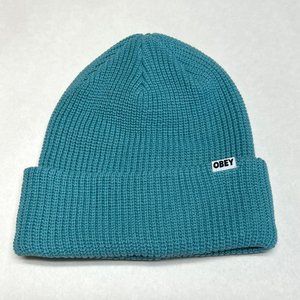 Obey Beanie "Bold Organic" Turquoise Tonic OSFM